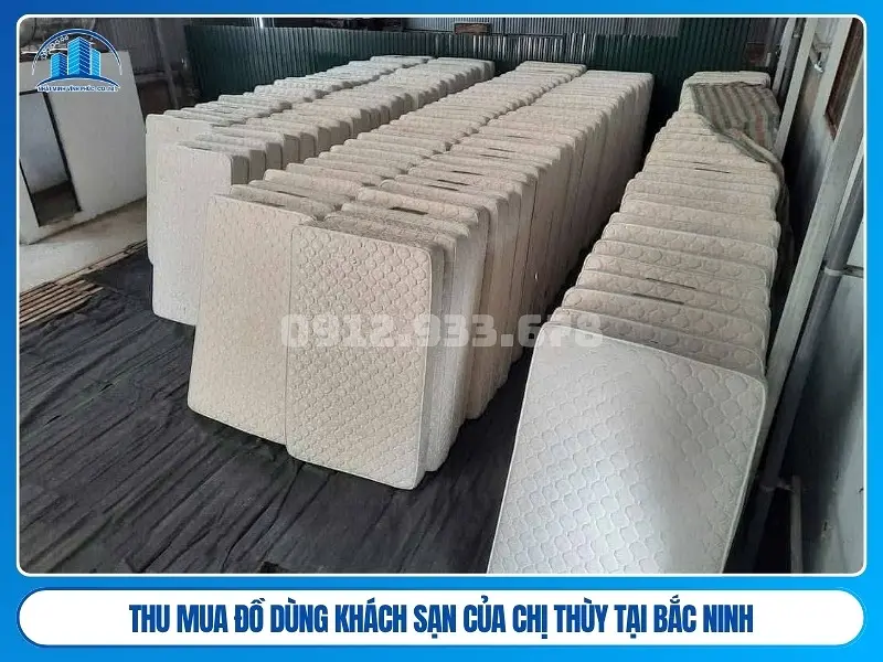 Thu mua đồ dùng khách sạn của chị thùy tại Bắc Ninh