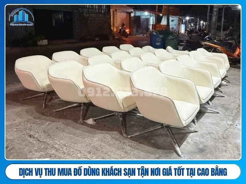 Dịch vụ thu mua đồ dùng khách sạn tận nơi giá tốt tại Cao Bằng