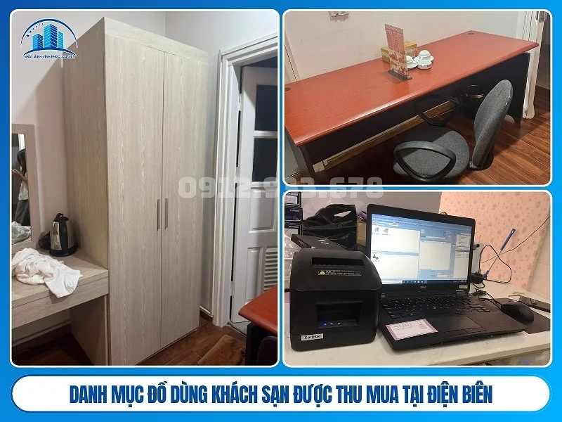 Danh mục đồ dùng khách sạn được thu mua tại Điện Biên