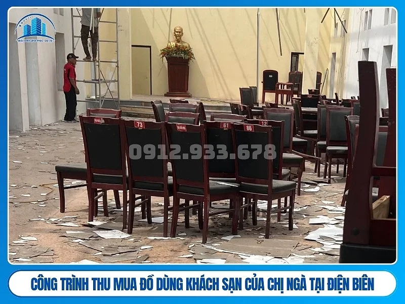 Công trình Thu mua đồ dùng khách sạn của chị ngà tại Điện Biên