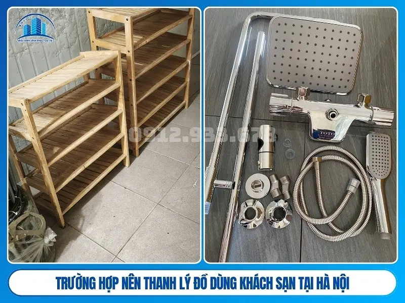 Những trường hợp nào nên thanh lý đồ dùng khách sạn tại Hà Nội?