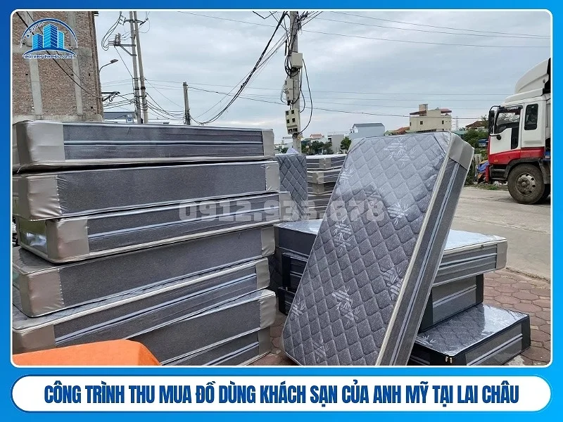 Công trình Thu mua đồ dùng khách sạn của ANh mỹ tại Lai Châu