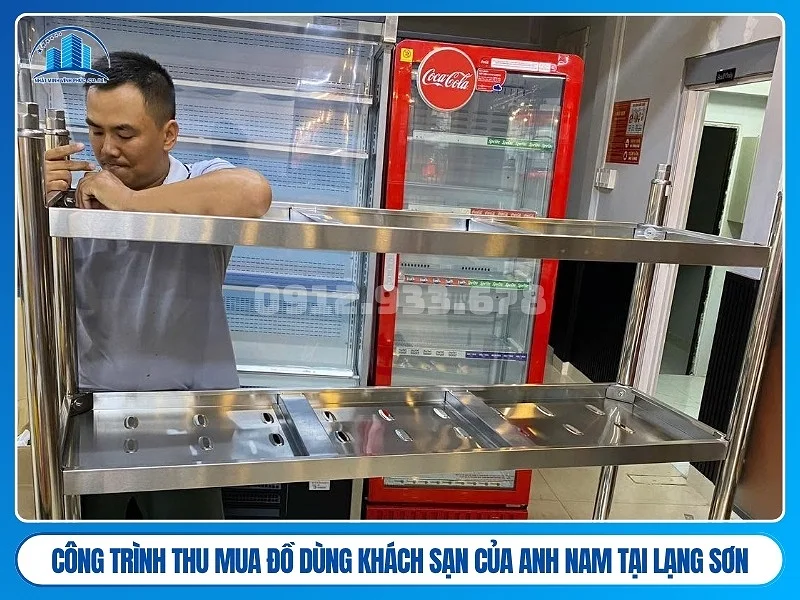 Công trình Thu mua đồ dùng khách sạn CỦA anh nam tại Lạng Sơn