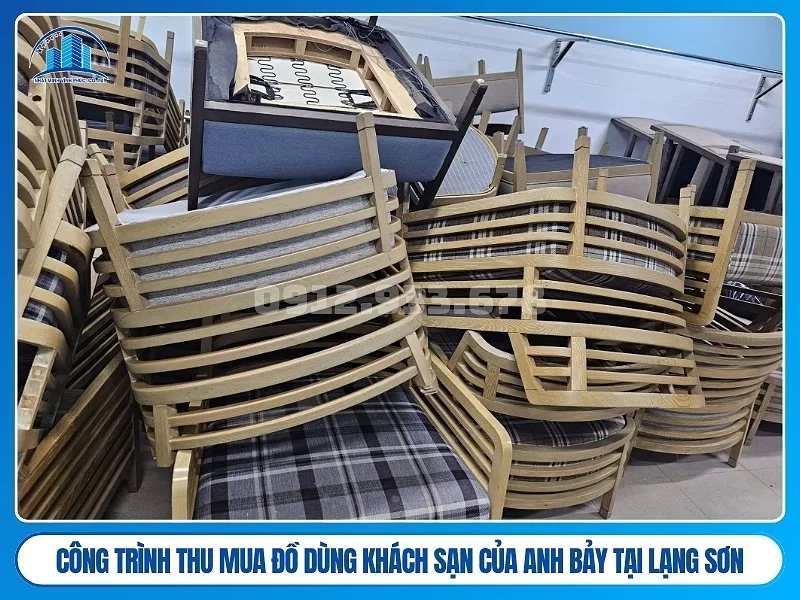 Công trình Thu mua đồ dùng khách sạn CỦA anh bảy tại Lạng Sơn