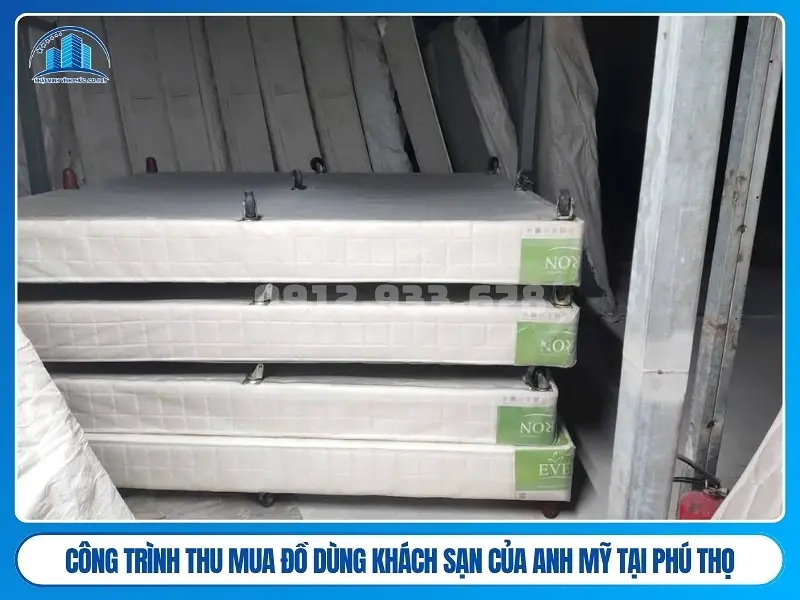 Công trình Thu mua đồ dùng khách sạn của anh mỹ tại Phú Thọ
