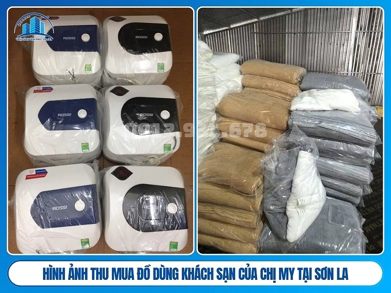 hình ẢNH Thu mua đồ dùng khách sạn của chị my tại Sơn La