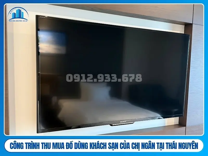 công trình Thu mua đồ dùng khách sạn của chị ngân tại Thái Nguyên