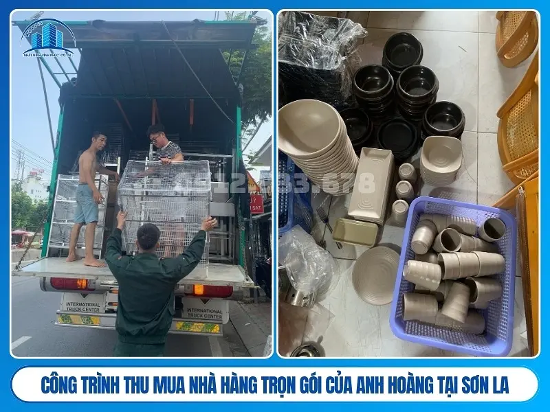 Công trình thu mua nhà hàng trọn gói của anh hoàng Tại SƠn la