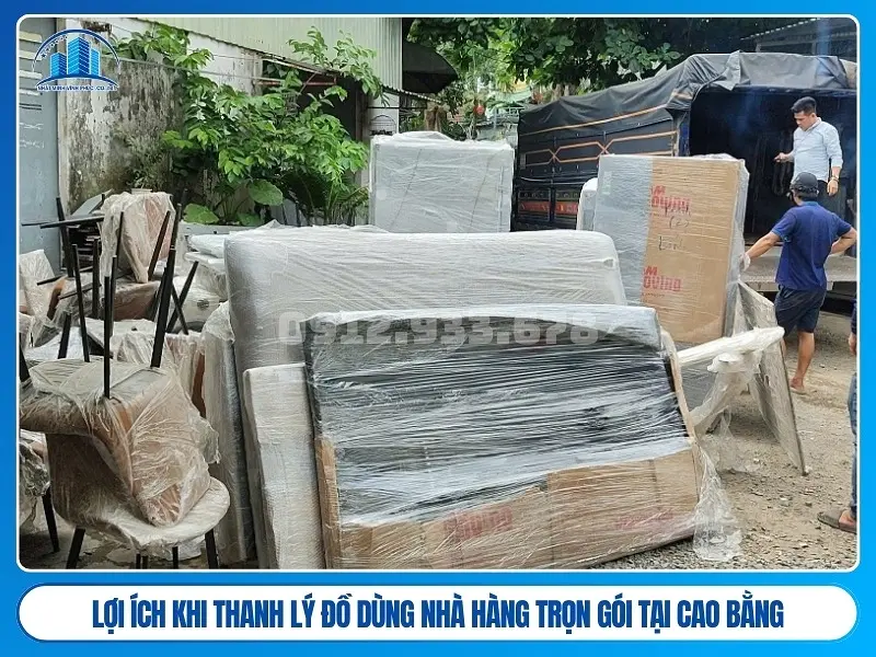 lợi ích khi thanh lý đồ dùng nhà hàng trọn gói tại Cao Bằng