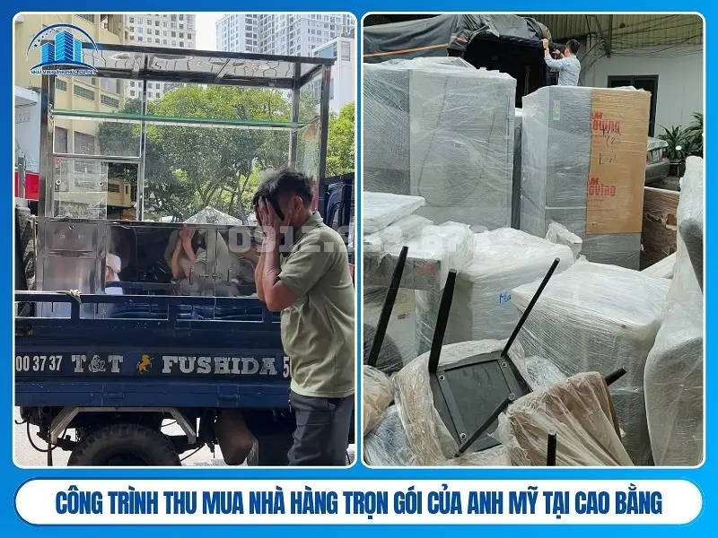 Công trình thu mua nhà hàng trọn gói của anh mỹ Tại cao bằng