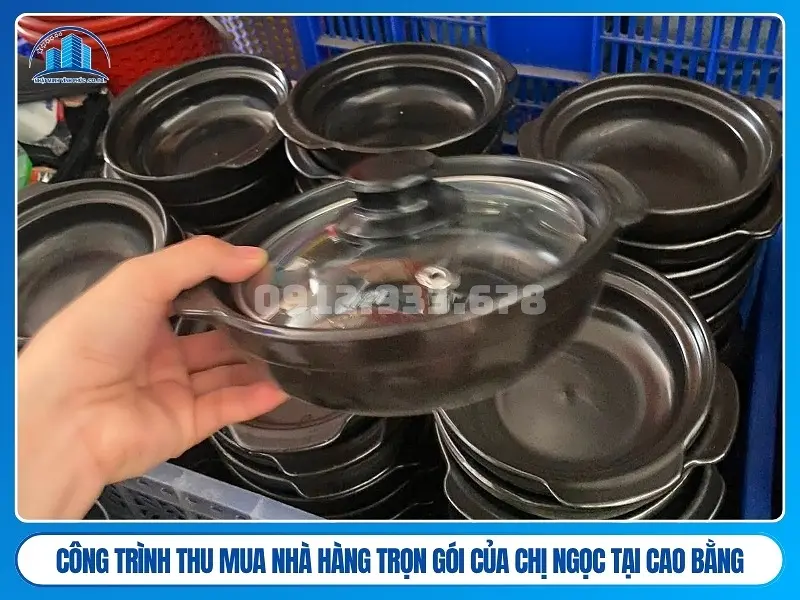 Công trình thu mua nhà hàng trọn gói của chị ngọc Tại cao bằng