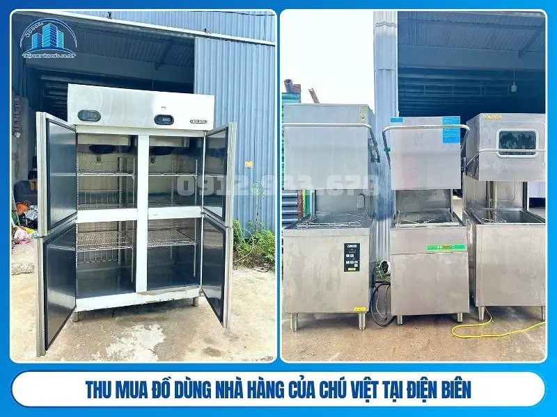 thu mua đồ dùng nhà hàng CỦA chú việt tại điện biên