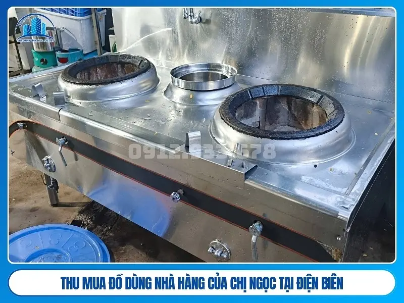 thu mua đồ dùng nhà hàng của chị ngọc tại điện biên