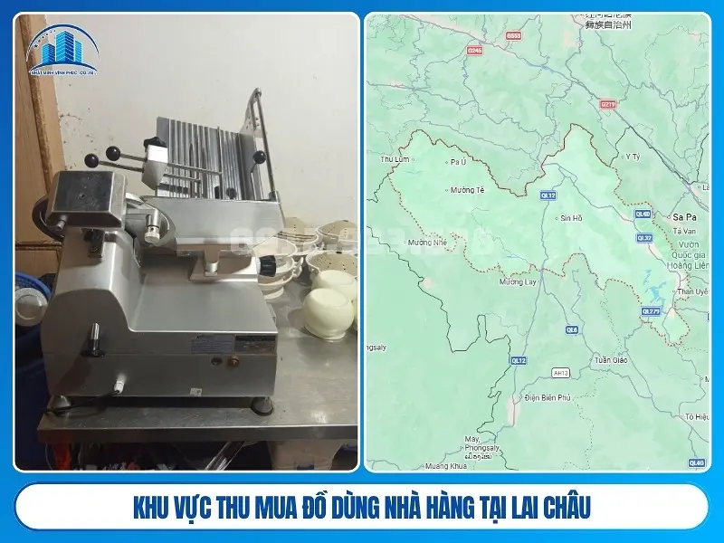 Khu vực thu mua đồ dùng nhà hàng tại Lai Châu
