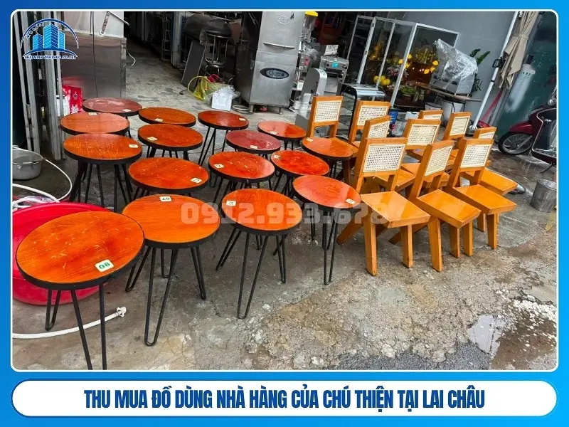 thu mua đồ dùng nhà hàng của Chú thiện tại lai châu
