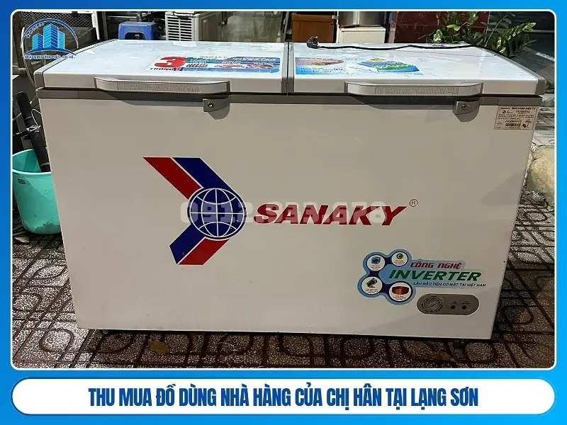 thu mua đồ dùng nhà hàng của chị hân tại lạng sơn