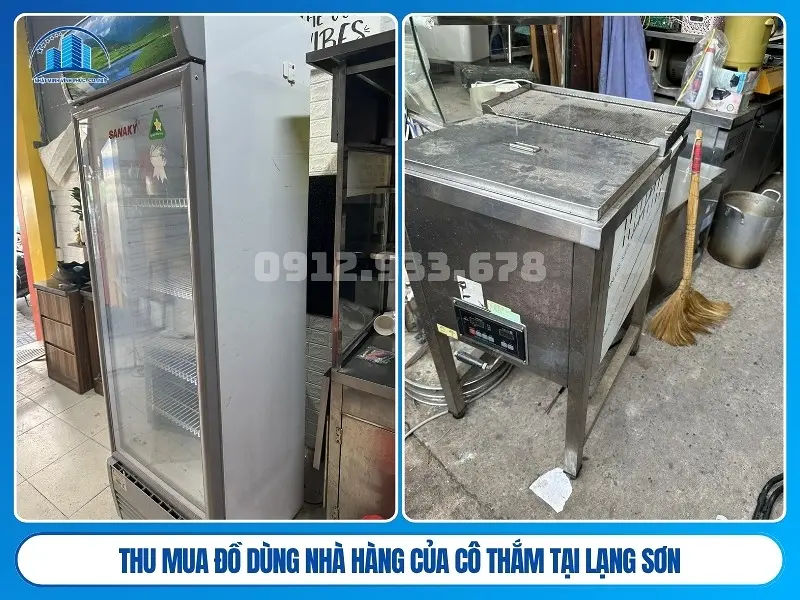 thu mua đồ dùng nhà hàng của cô thắm tại lạng sơn