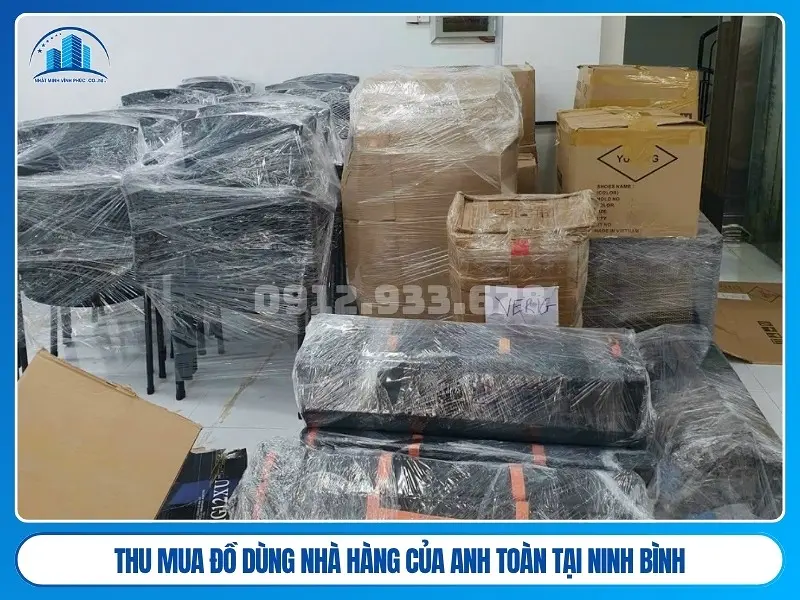 thu mua đồ dùng nhà hàng của anh toàn tại ninh bình