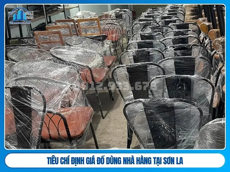tiêu chí định giá đồ dùng nhà hàng tại Sơn La