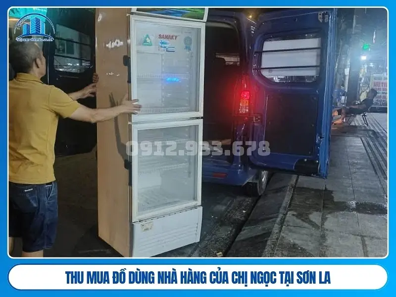 thu mua đồ dùng nhà hàng của chị ngọc tại sơn la