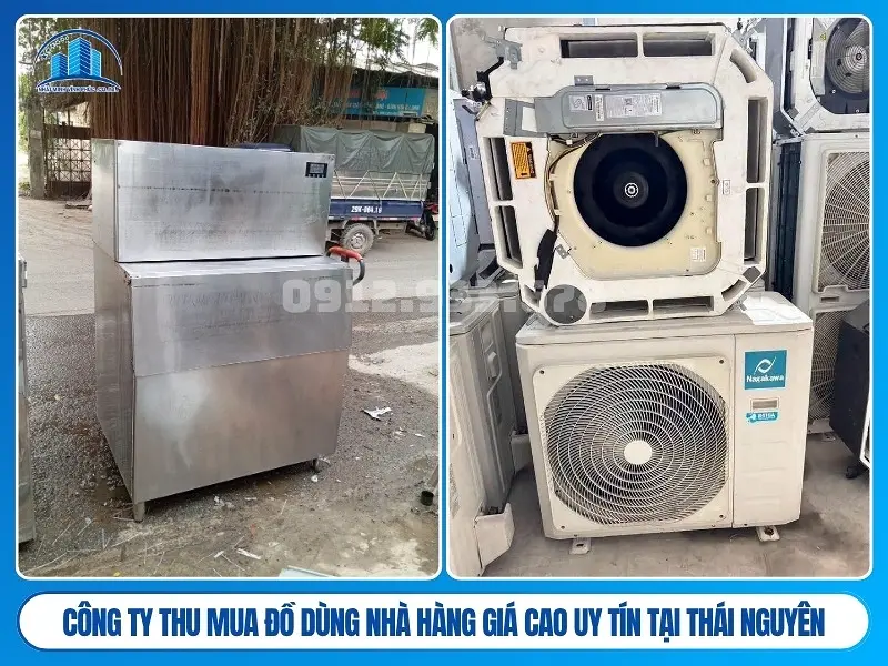 Công ty thu mua đồ dùng nhà hàng giá cao uy tín tại Thái Nguyên