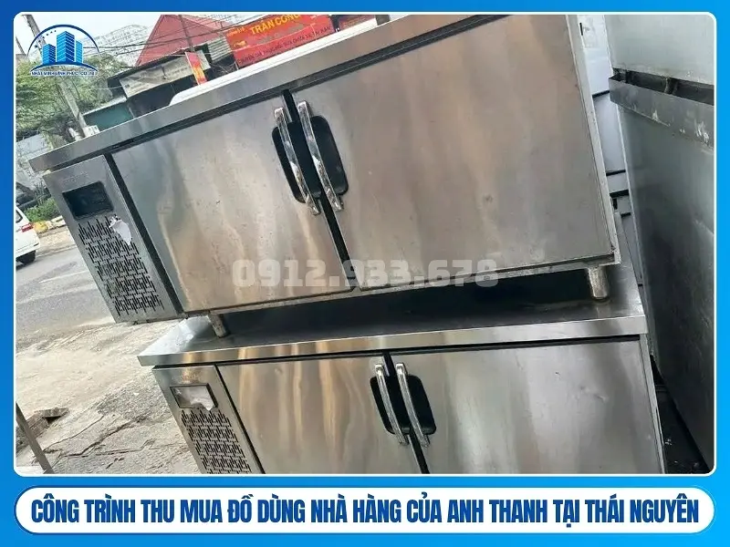 Công trình thu mua đồ dùng nhà hàng của anh thanh tại thái nguyên
