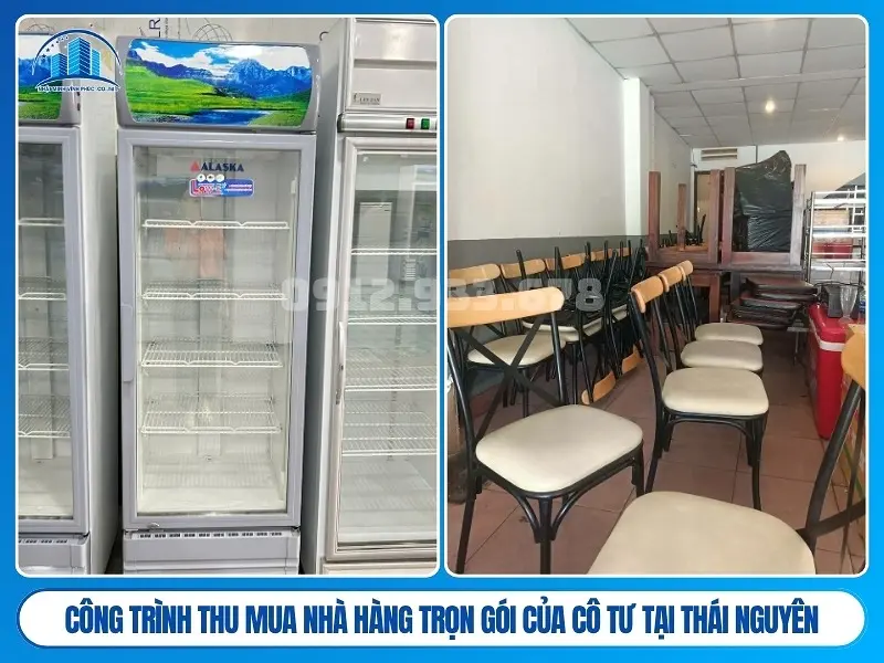 Công trình thu mua nhà hàng trọn gói của cô tư tại thái nguyên
