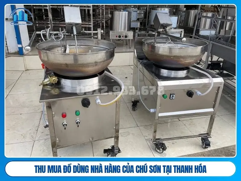 thu mua đồ dùng nhà hàng của Chú sơn tại thanh hóa