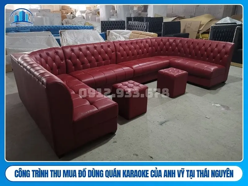 công trình Thu mua đồ dùng quán karaoke của anh vỹ tại thái nguyên