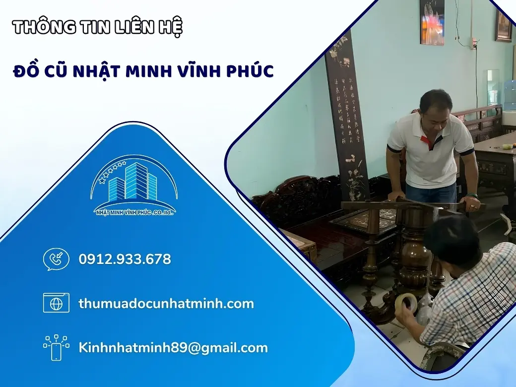 Liên hệ với Đồ Cũ Nhật Minh Vĩnh Phúc
