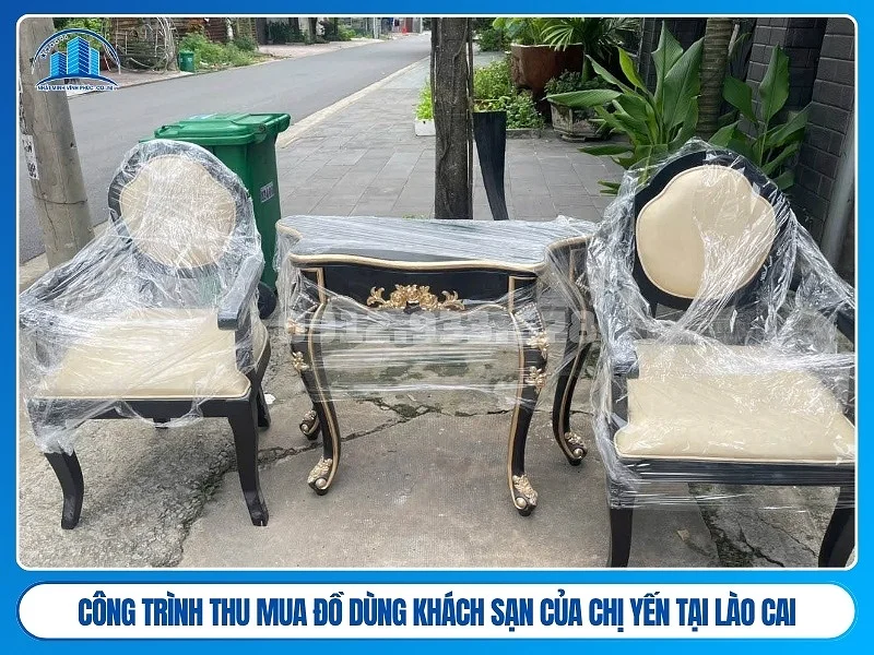 Công trình Thu mua đồ dùng khách sạn của chị YẾn tại Lào Cai