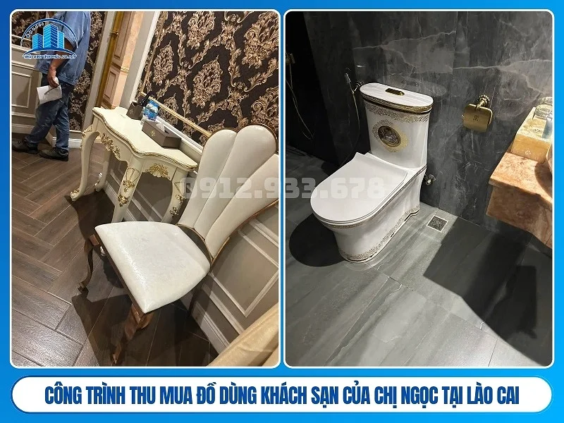 Công trình Thu mua đồ dùng khách sạn của chị ngọc tại Lào Cai